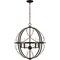 Progress Lighting Brandywine Collection Antique Bronze Five-Light Pendant P500287-020 - alternate 9